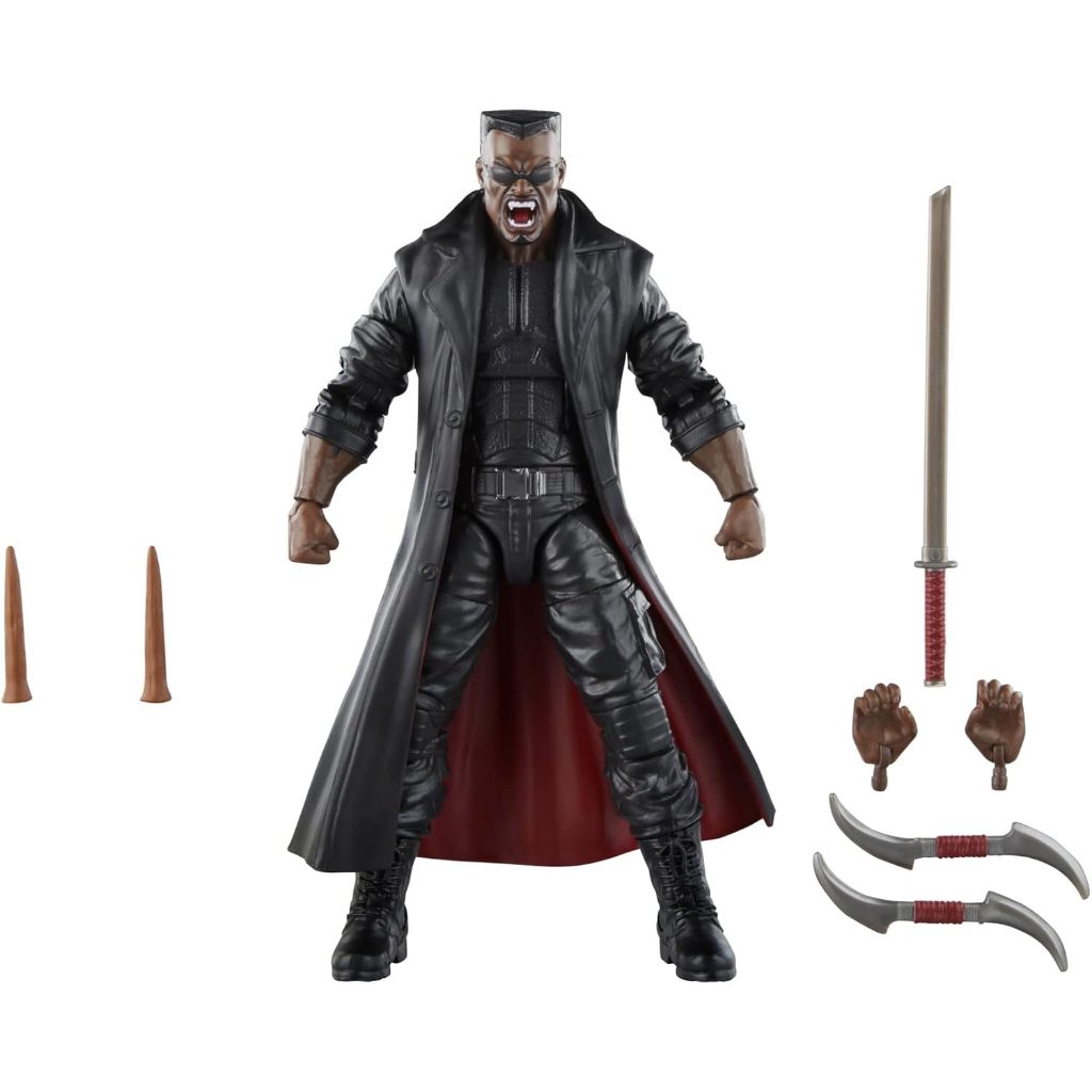 Marvel Hasbro Legends Series Blade, Knights Collectible Comics 6 Inch Action Figures, Legends Action