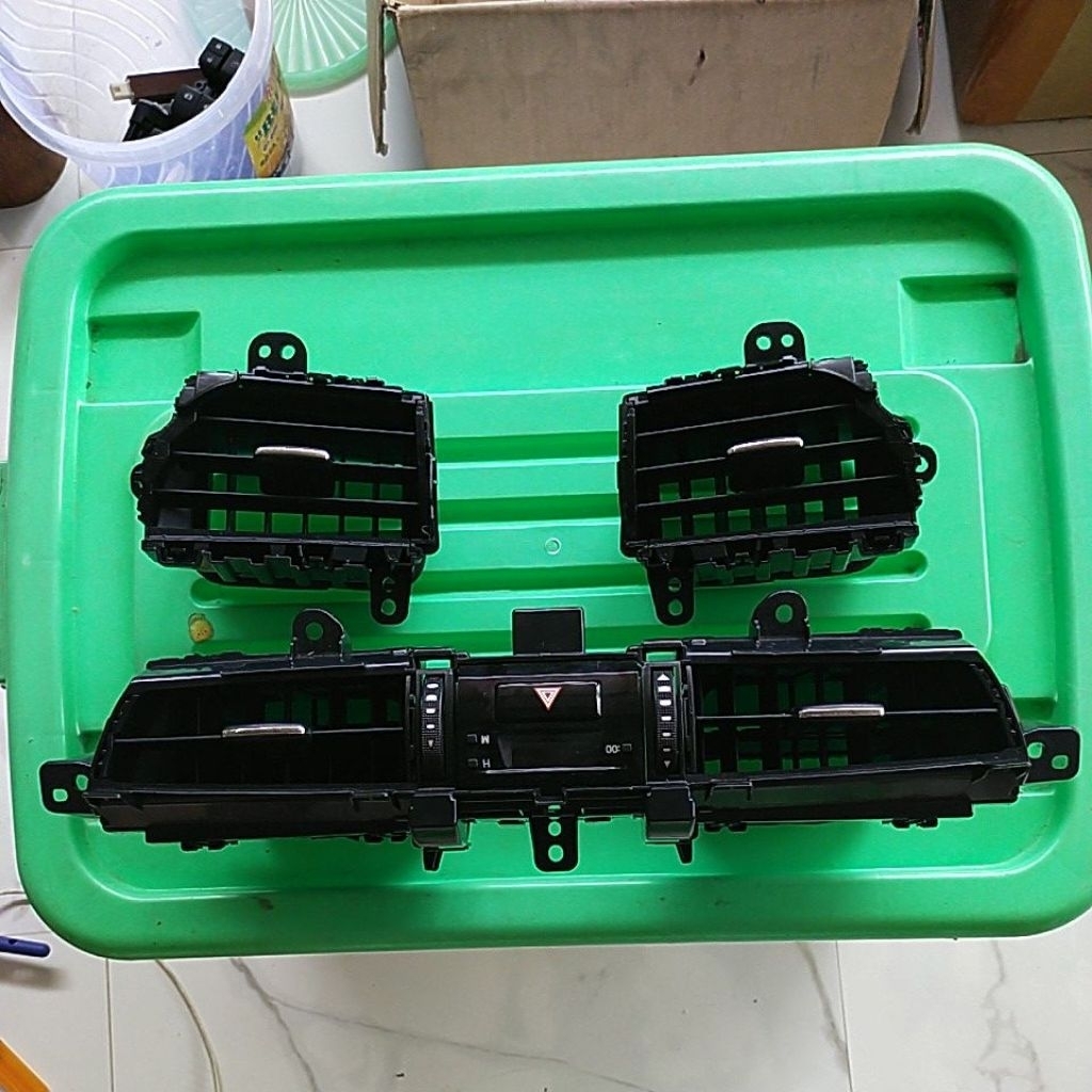 kisi kisi ac panel ac kisi kisi jam panel digital kisi kisi original toyota fortuner vrz