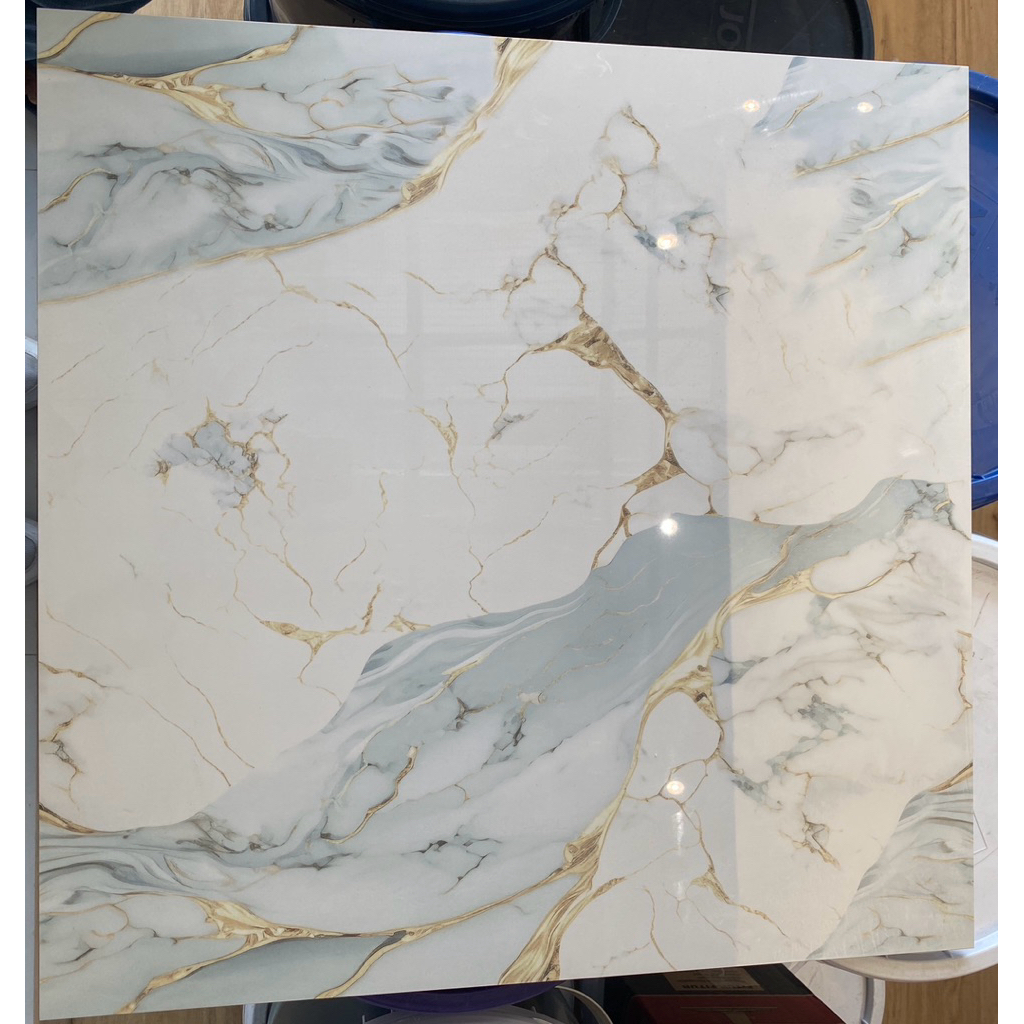 GRANIT AURORA HARMONY BLUE UKURAN 60 X 60 / Granit Teras Lantai Ruang Tengah Kamar Tidur