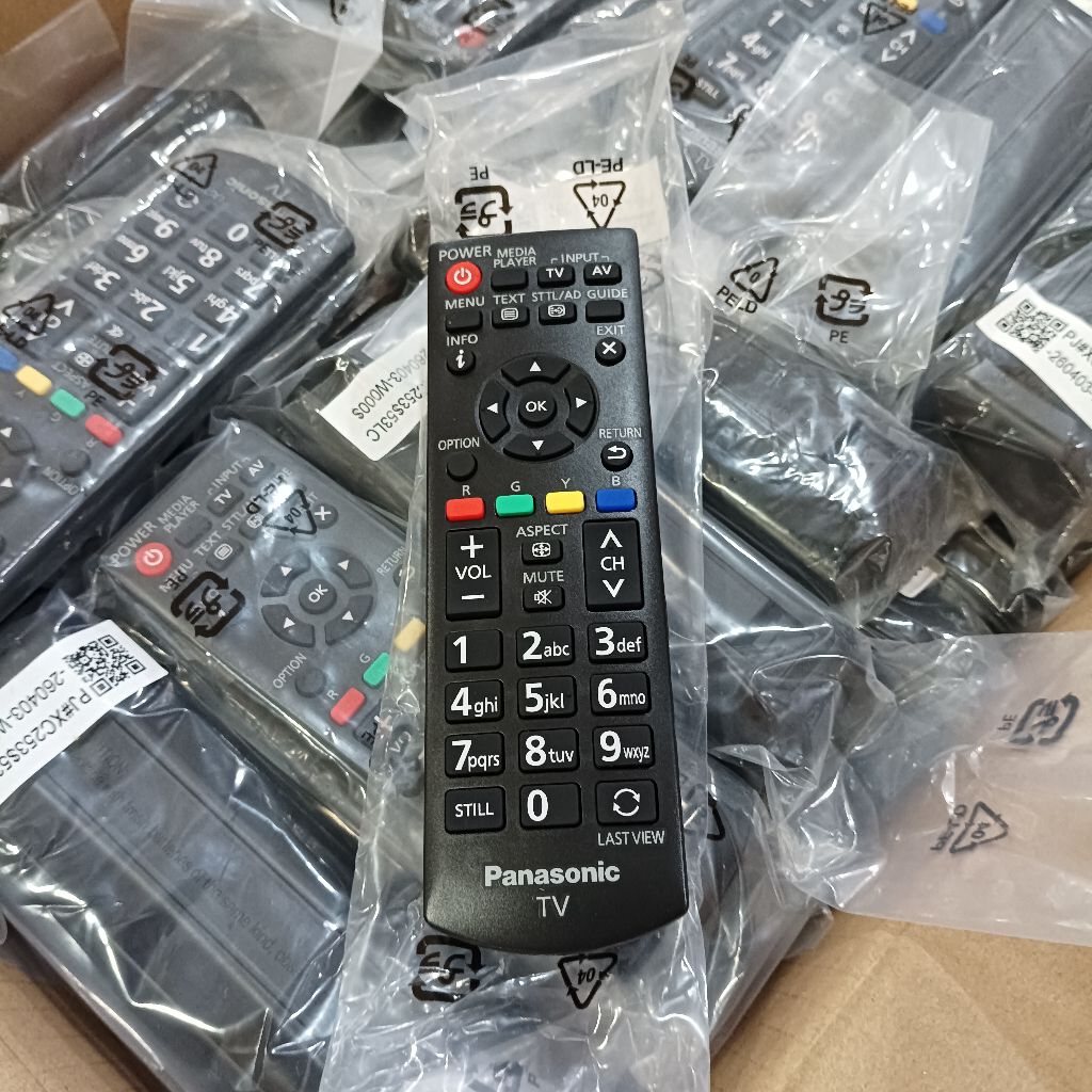 REMOT TV LED PANASONIC ORIGINAL / REMOT TV / REMOT KONEKTOR TV / REMOT TV PANASONIC/ REMOT TV LED LC