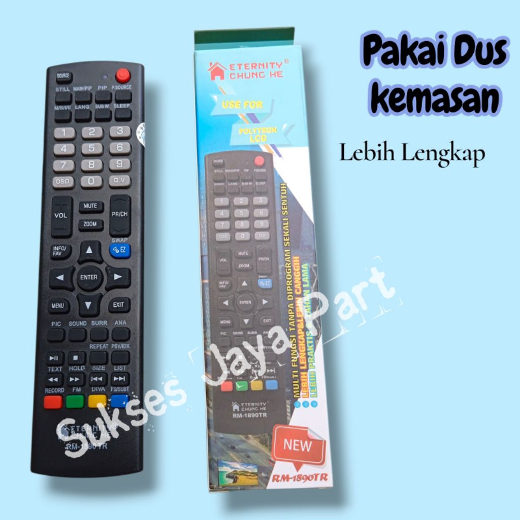 Remote TV Polytron LED Remote Polytron PLD 24T8511 Digital 81/91