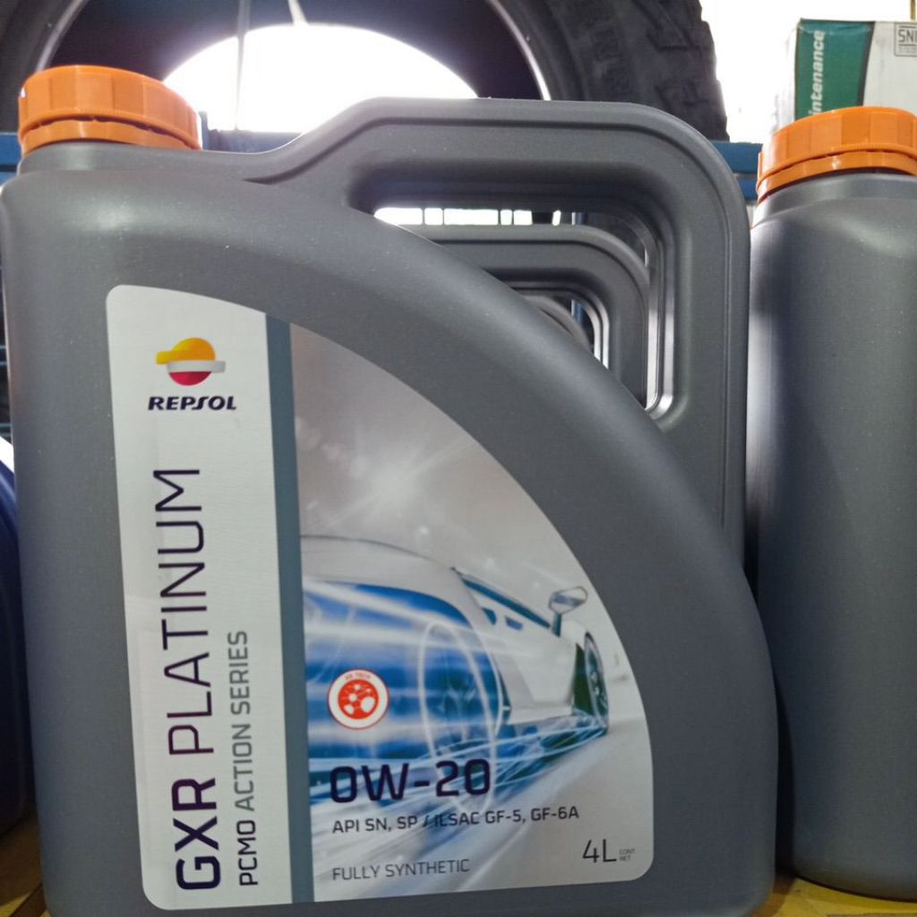 OLI MESIN MOBIL REPSOL GXR PLATINUM 0W-20 4 LITER