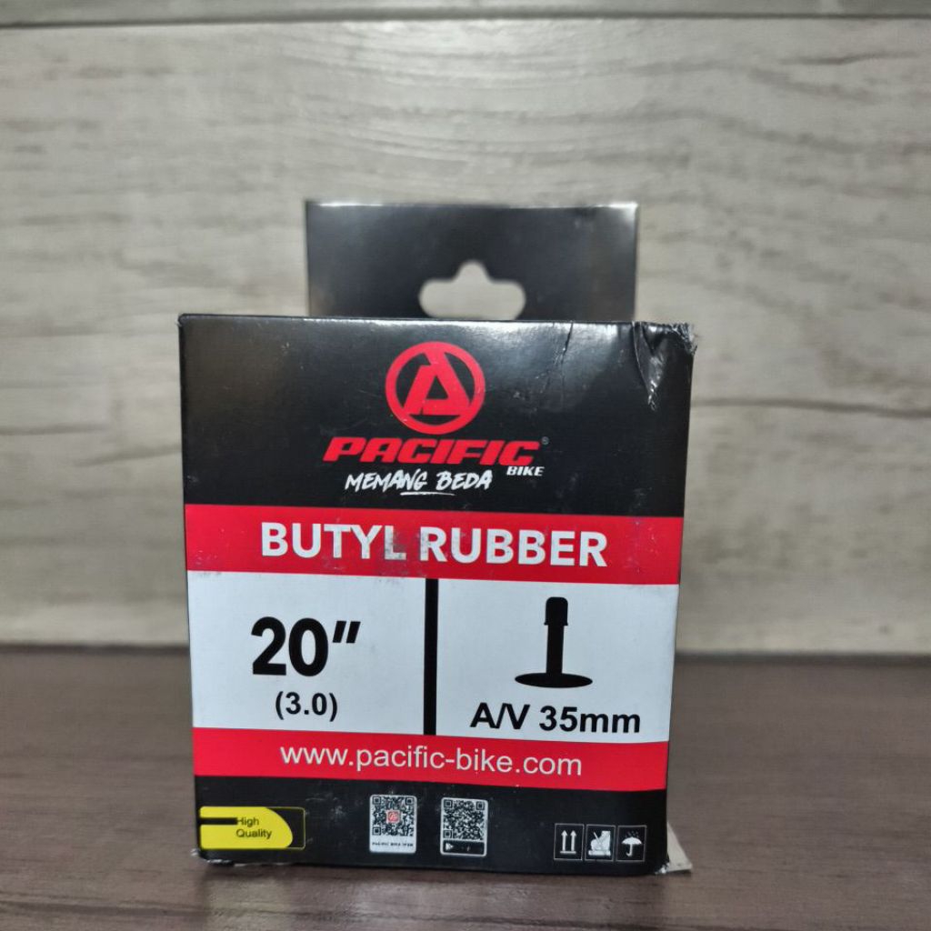 ban dalam sepeda ukuran 20"x3.0 pacific kenda