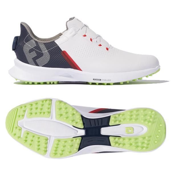 FOOTJOY FUEL BOA WHITE/NAVY/LIME