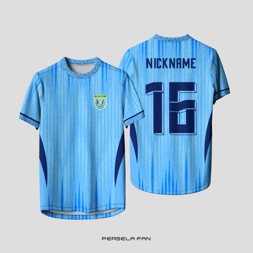 Jersey Sepak Bola Fantasy Dryfit Wave 3R Sport Persela FAN