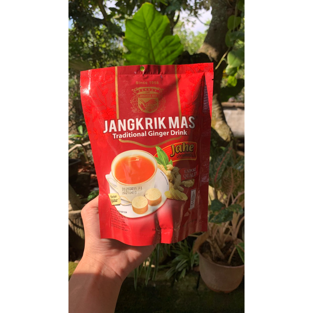 Serbat jangkrik mas jahe