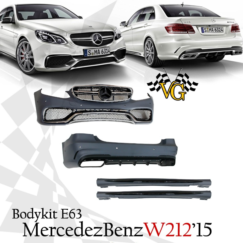 Bodykit Mercy W212 2015 UP Mercedez Benz W212 Upgrade E63 Body Kit E63