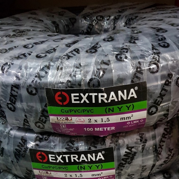 KABEL LISTRIK EXTRANA NYY / METER 2x1.5