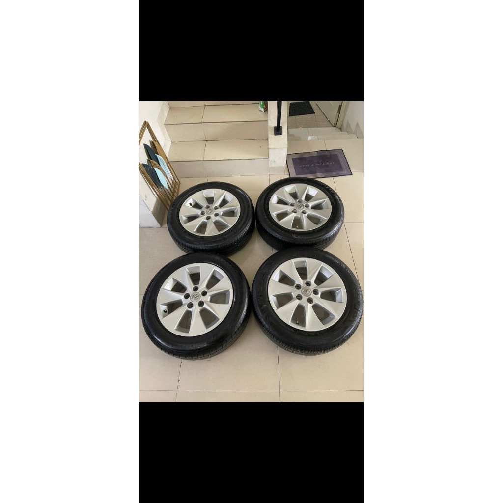 velg original alphard ring 17 beserta ban