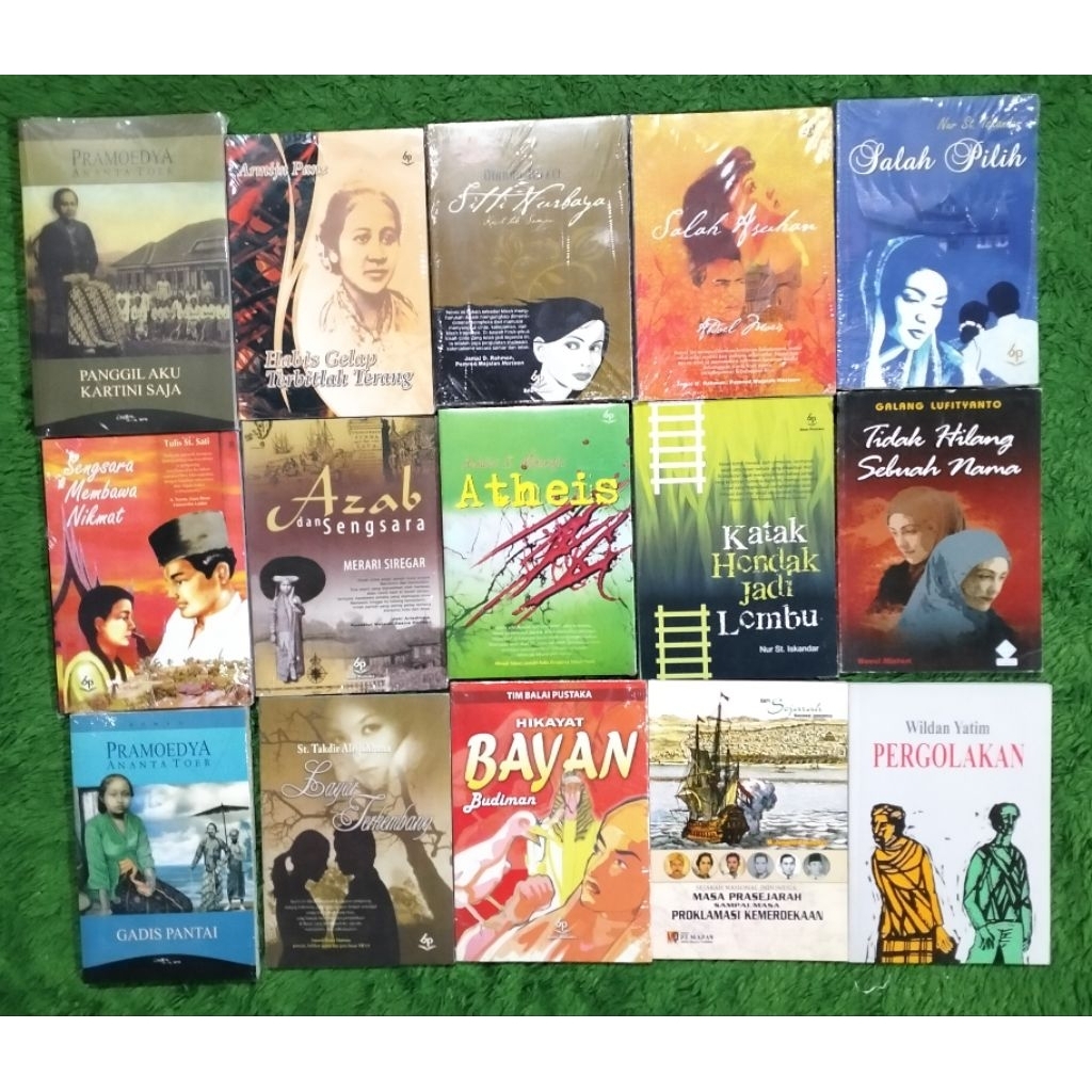 BUKU NOVEL SASTRA PRAMOEDYA ANANTA TOER PANGGIL AKU KARTINI SAJA HABIS GELAP TERBITLAH TERANG SITI N