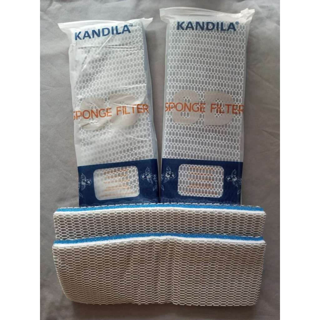 Kandila Sponge filter,busa kapas filter akuarium kandila,kandila busa 8D, isi 2 pcs