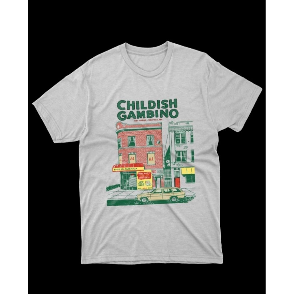 KAOS BAND CHILDISH GAMBINO PUTIH