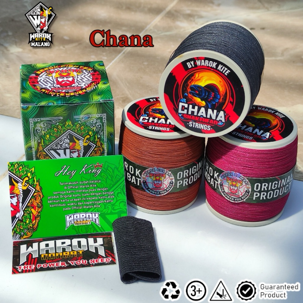 Gelasan Uluran Chana Strings By Warok Super Tajam Untuk Uluran