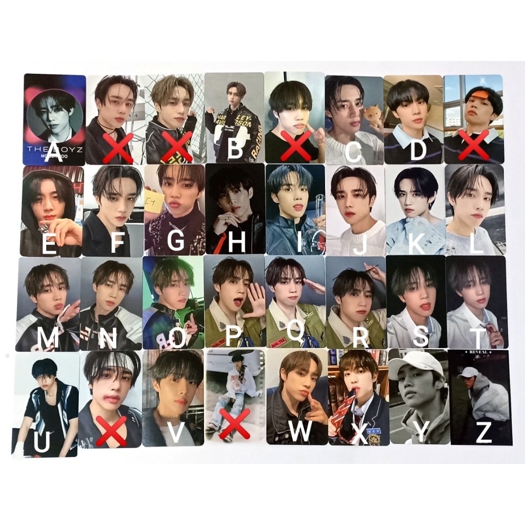 Part 18 Readystock Official Photocard PC THE BOYZ TBZ KIM SUNWOO Idolra SG25 racer md toyz tc tradin