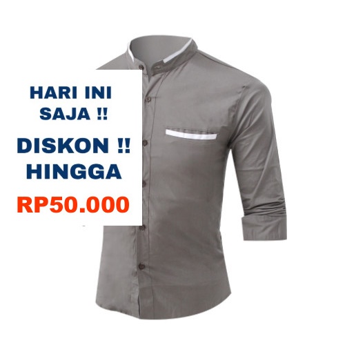 29 WARNA WARNI TC87 COLLECTION THE CLOVER 87 CAPYBARA Kemeja Laki Hem Cowok Koko Kerah Mandarin Kemk