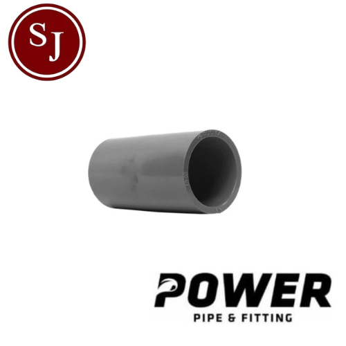 Sok PVC AW 1-1/2 inch Socket PVC AW 1 1/2" Sock PVC JIS 1 1/2 inch Coupling PVC Abu-Abu Paralon 1-1/