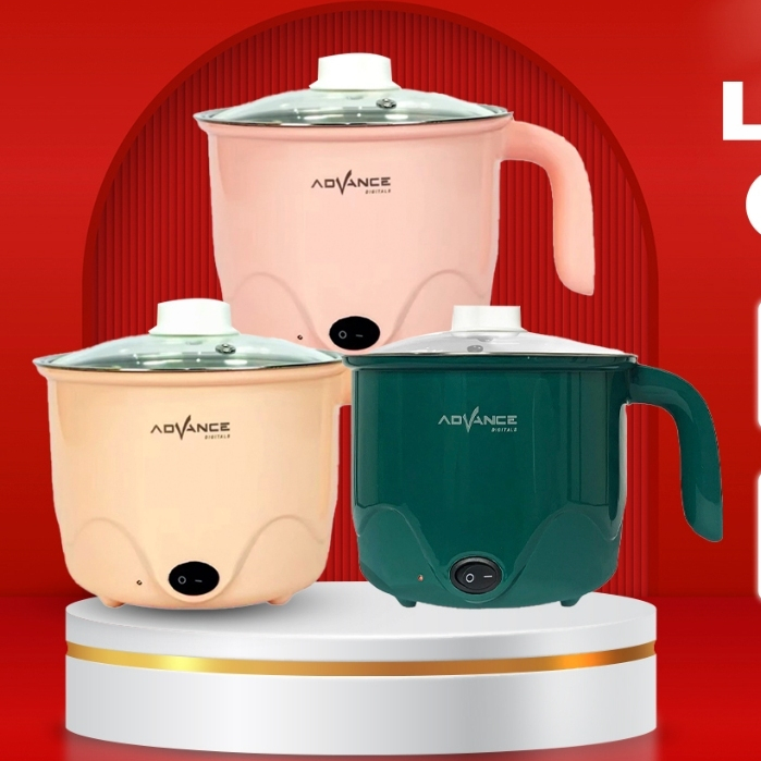 Advance Panci Listrik C-16 Listrik Multifungsi Stainless Steel