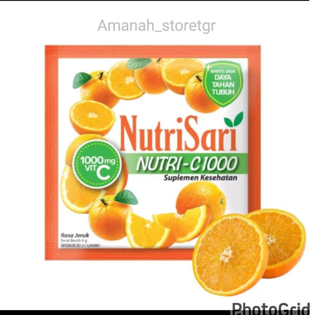 Nutrisari Nutri - C1000 1 renceng / 10 sachet murah