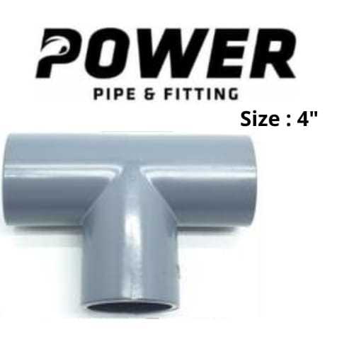 TEE MEREK POWER AW UKURAN 4" INCH