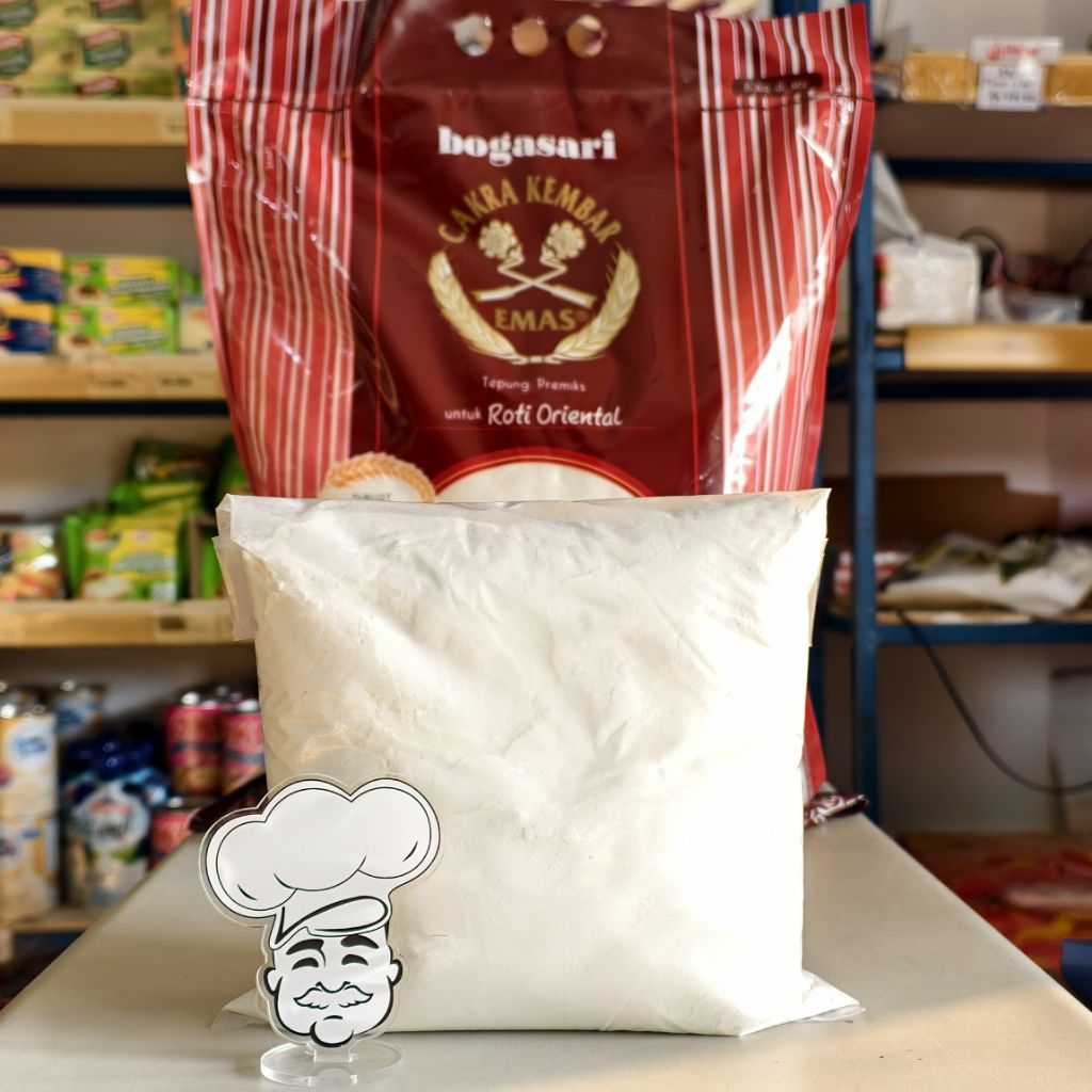 Tepung Cakra Emas Oriental 1Kg / Tepung Cakra Kembar Emas Oriental 1Kg