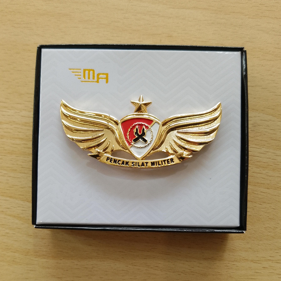 Brevet Wing PSM Pencak Silat Militer Brivet Pin
