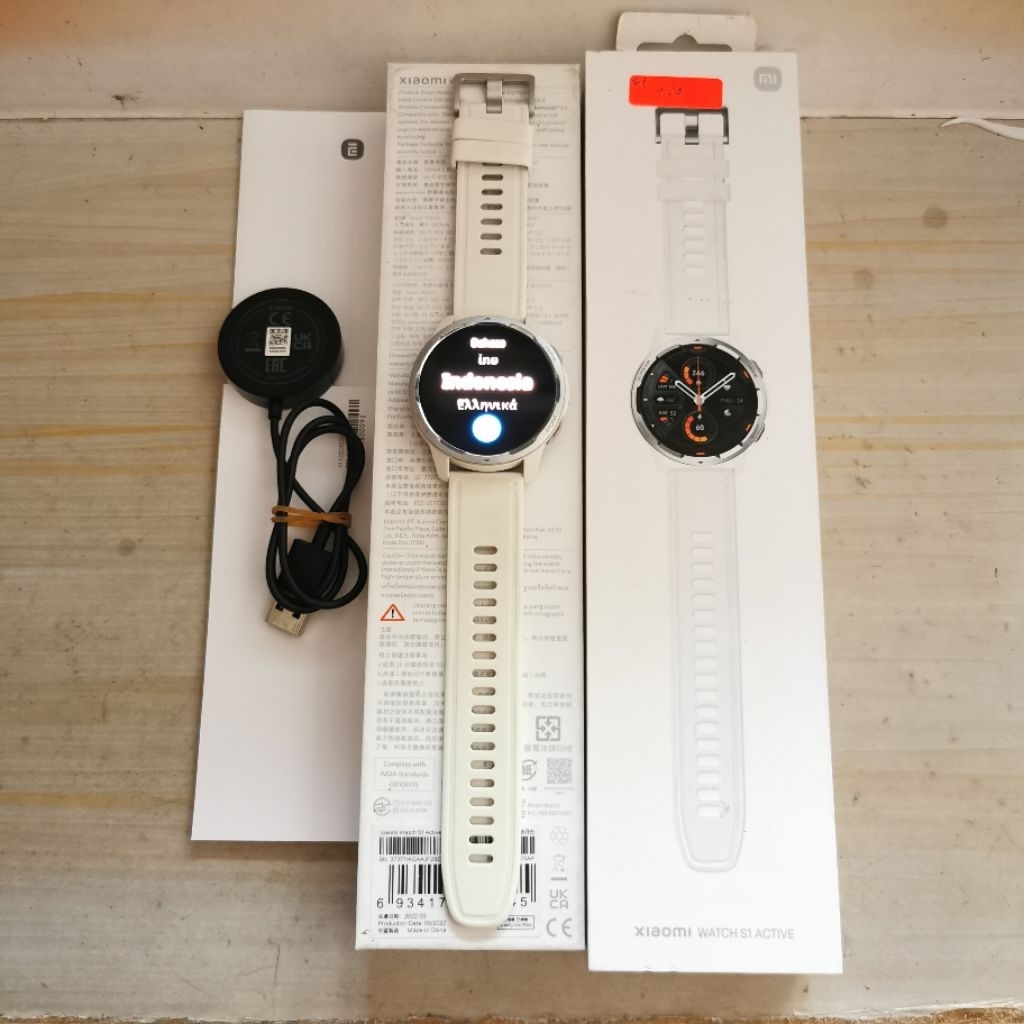 Xiaomi Watch S1 Active Bekas - Fullset original - second