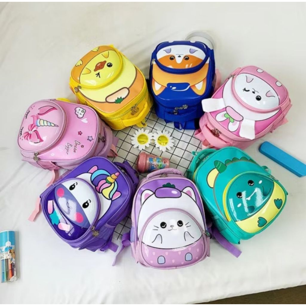 Tas Ransel Anak Paud TK Tas Ransel Anak Kecil Perempuan Laki-laki Karakter