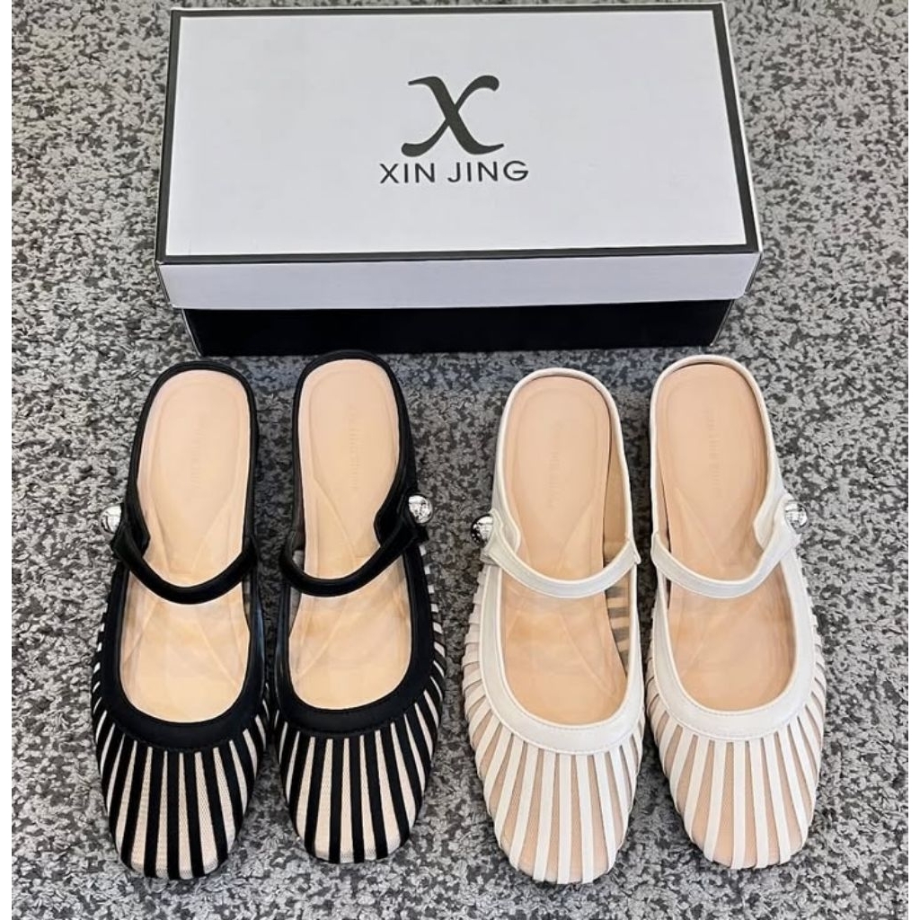 Sandal slip on feminin import nb/sandal sepatu wanita slip on nb import/wedges wanita nb/sandal slip