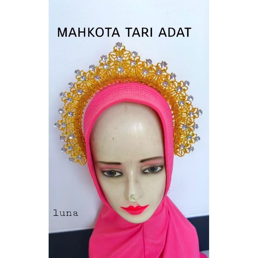 Mahkota tari adat/Bando tari adat(Luna)