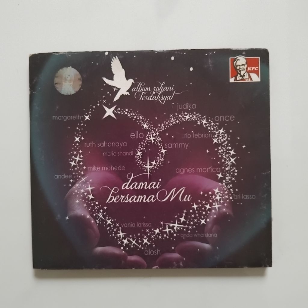 CD Kaset Damai BersamaMu Ello Ruth Sahanaya Mike Mohede Agnes Monica Judika Once Ari Lasso Sammy Rio