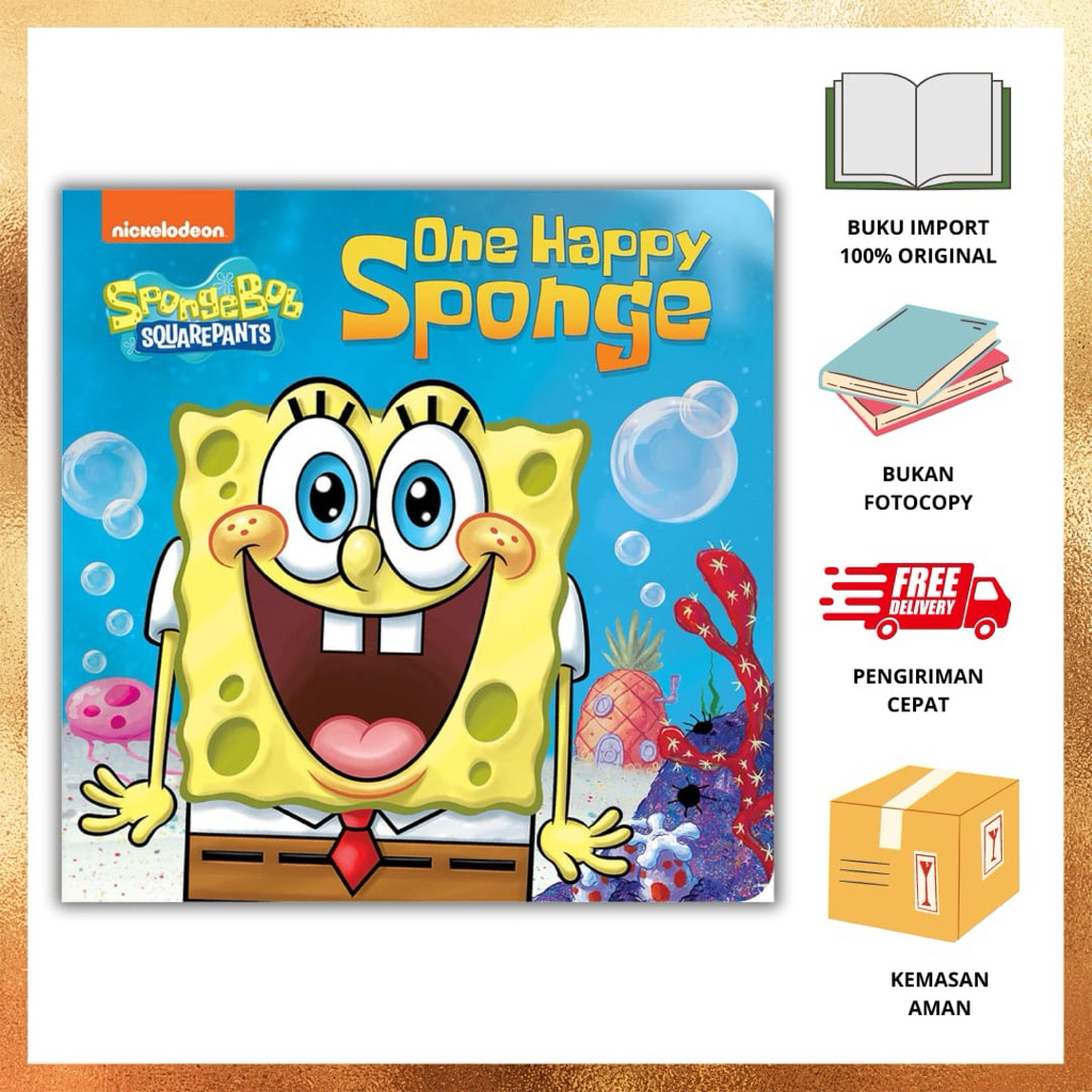 Bath book Spongebob- ISBN 9781503773394
