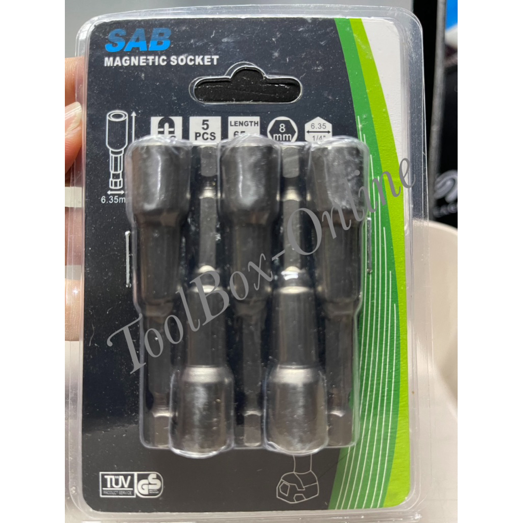 1 pak 5 Pcs Mata Roofing Mata Sok Baut Roofing Mata Bor Sock Roofing Baja Ringan SAB Panjang pendek