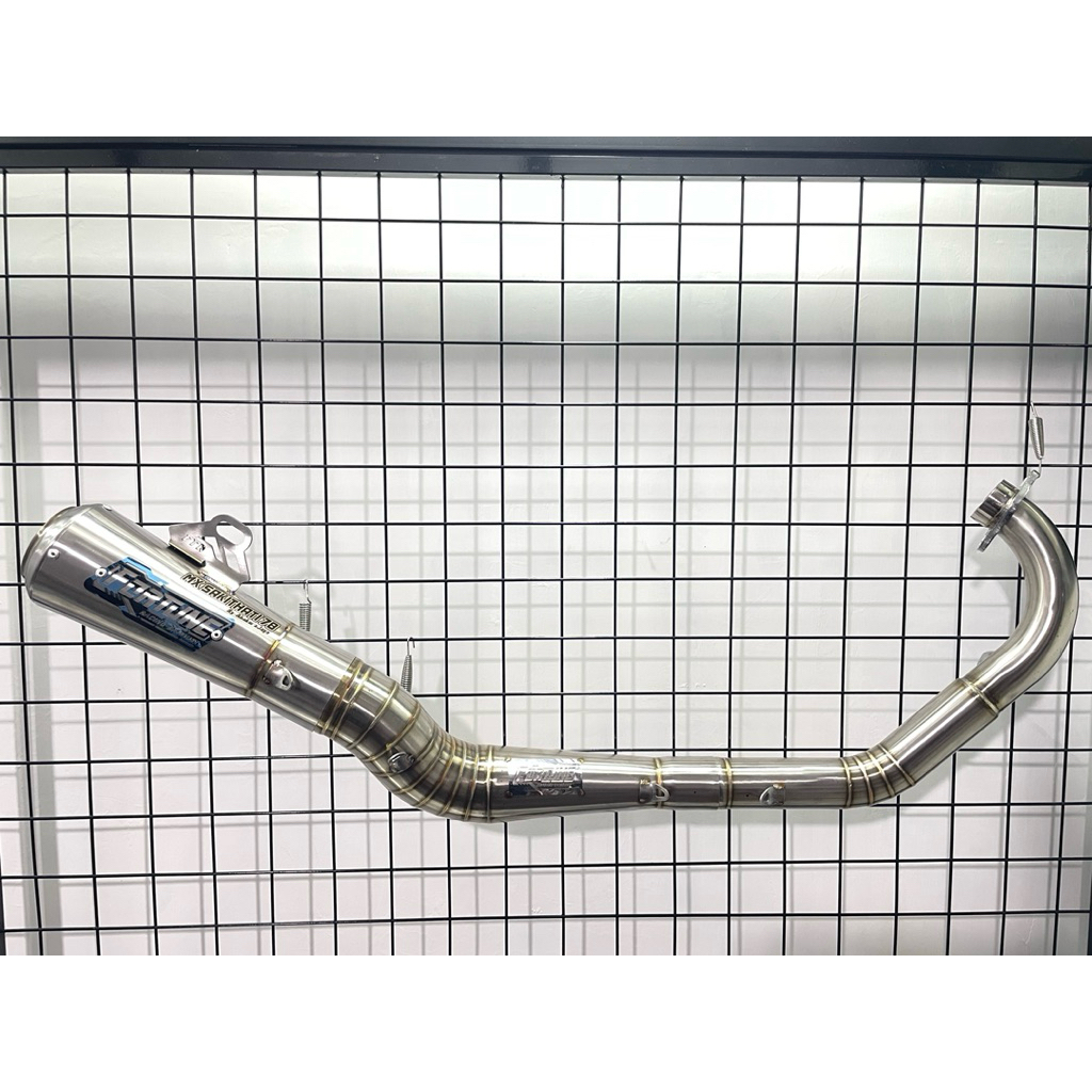 knalpot racing mx king new old 200-350 cc underbone