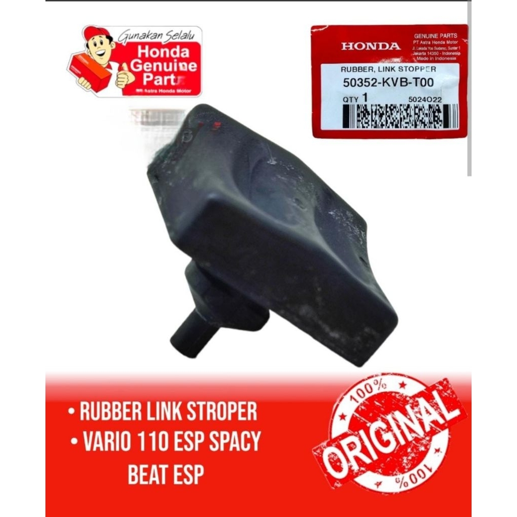 50352-KVB-T00 HGP AHM 100% ORIGINAL KARET BODY TENGAH VARIO 110 TECHNO 50352KVBT00