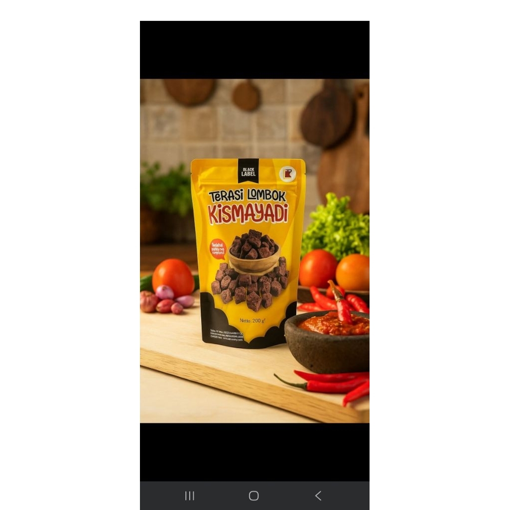 TERASI LOMBOK KISMAYADI BEST SELLER RABBANI HOME STORE DENPASAR