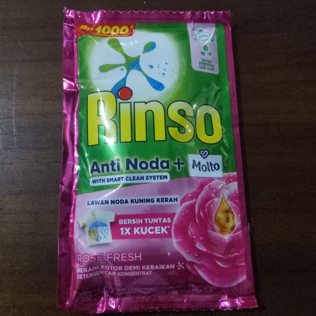 Rinso Cair 38ml x 12 Sachet