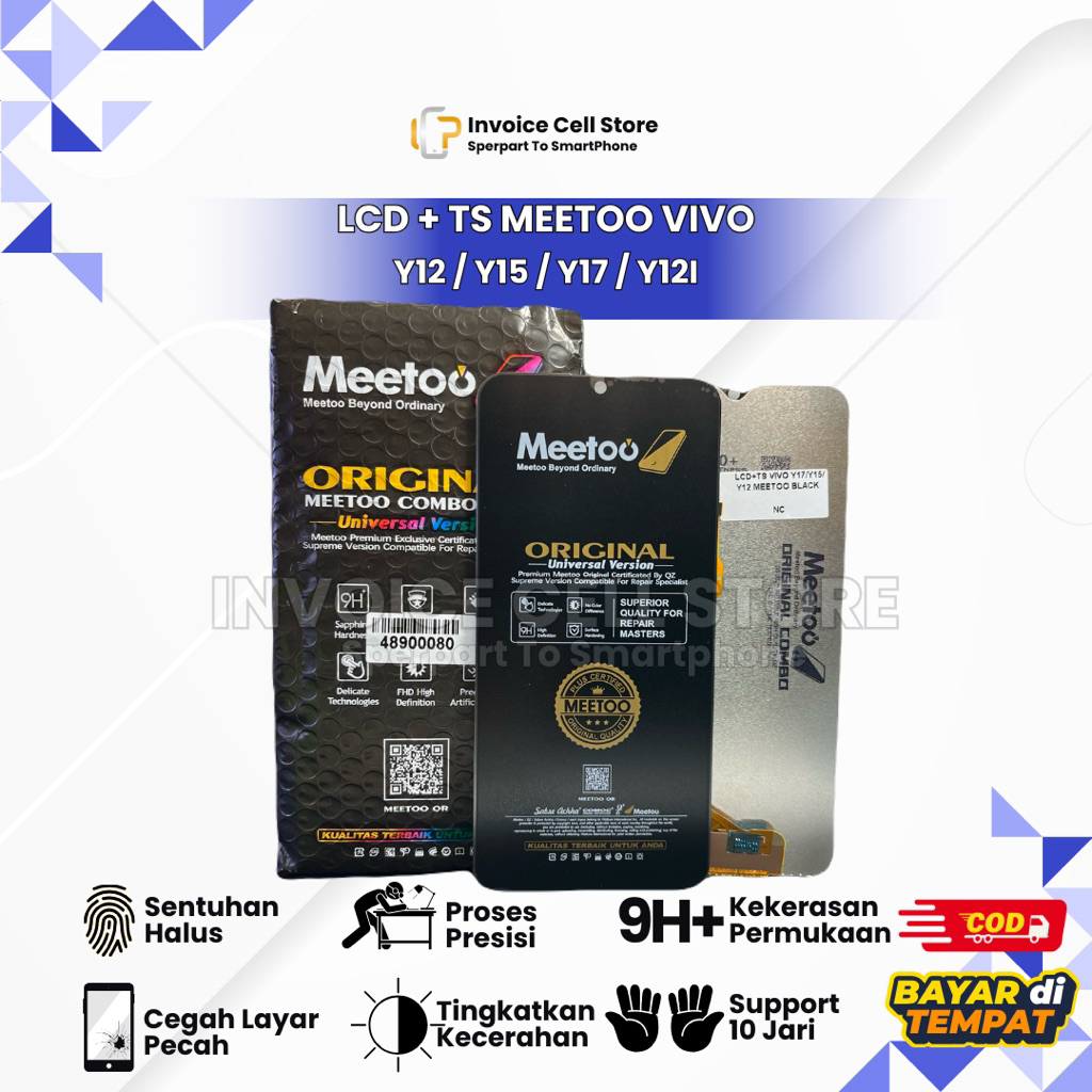 LCD TOUCHSCREEN MEETOO HP VIVO Y12 / Y15 / Y17 / Y12i