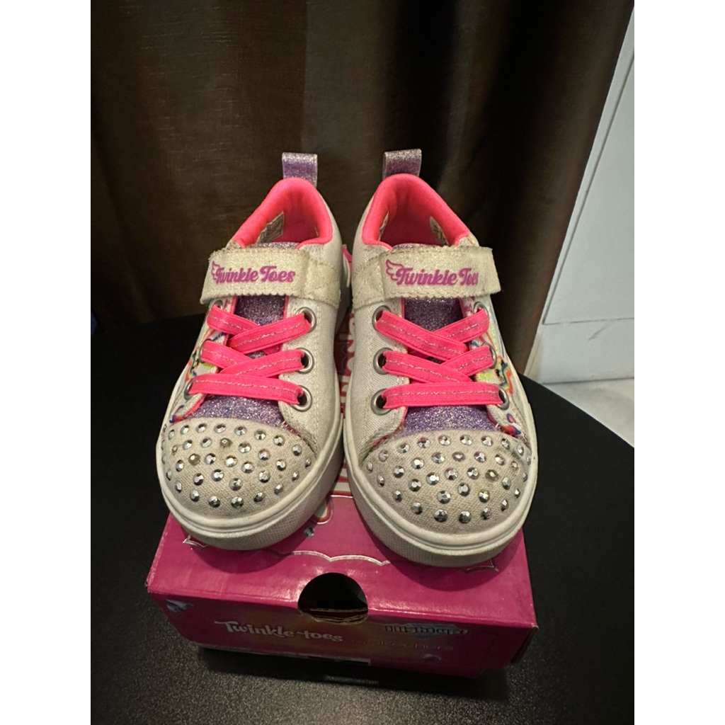 sepatu skechers anak /  twinkle toes by skechers toddler light up