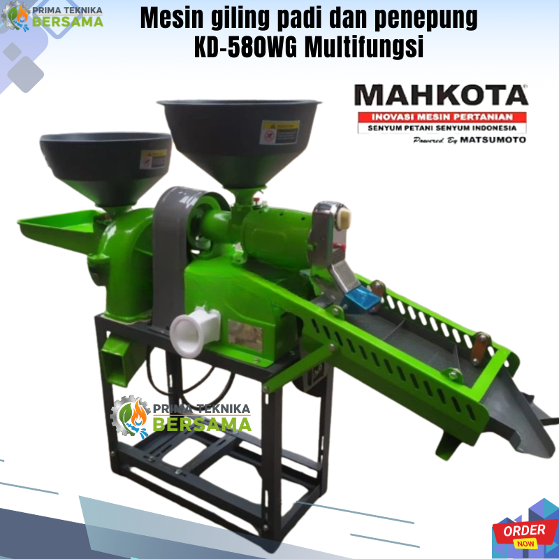 Mesin giling padi dan penepung KD-580WG Multifungsi