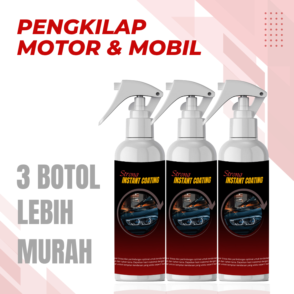 Pengkilap Mobil dan Motor Instant Coating