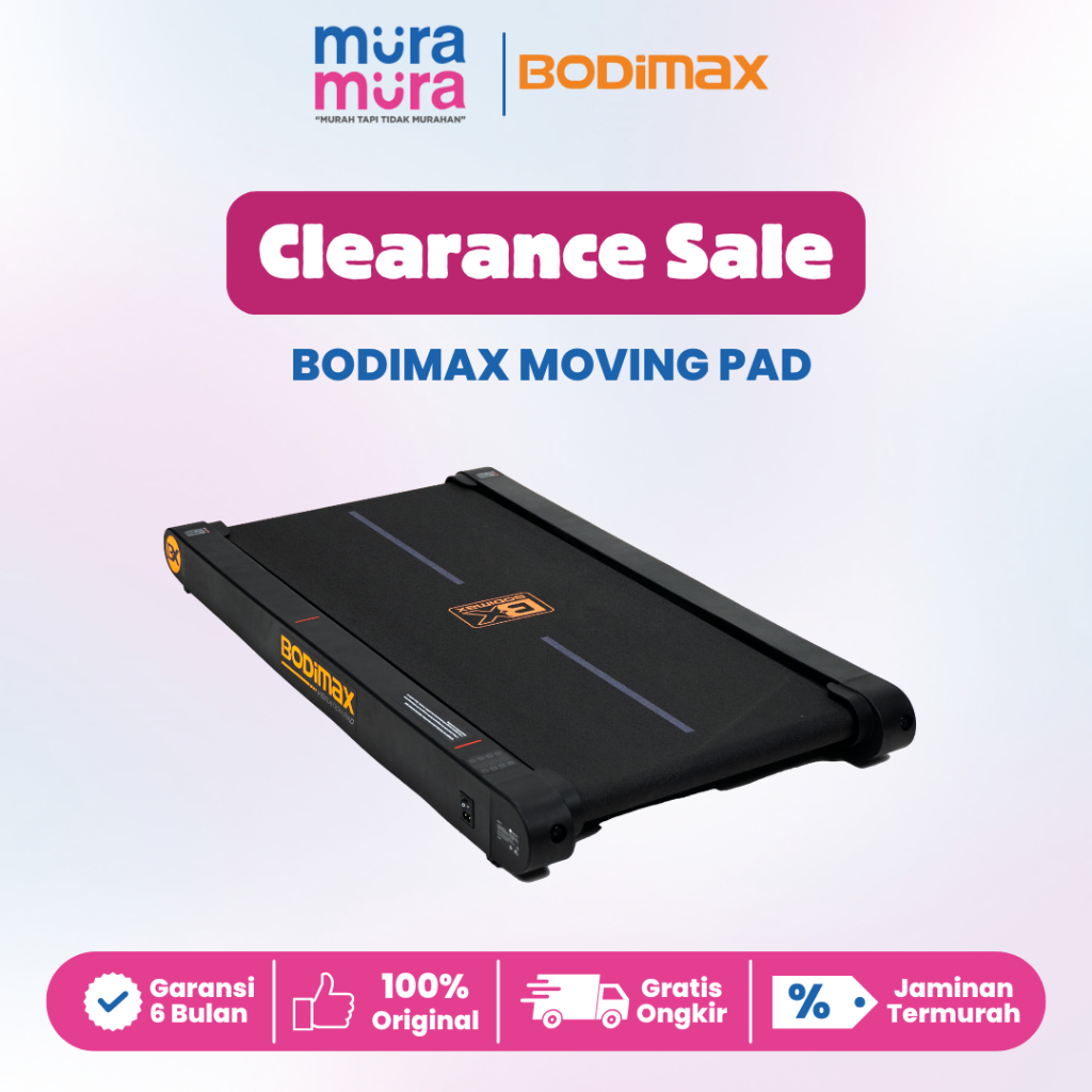 Clearance Sale Bodimax Moving Pad Walking Pad 2 in 1 Treadmil Body Slimmer