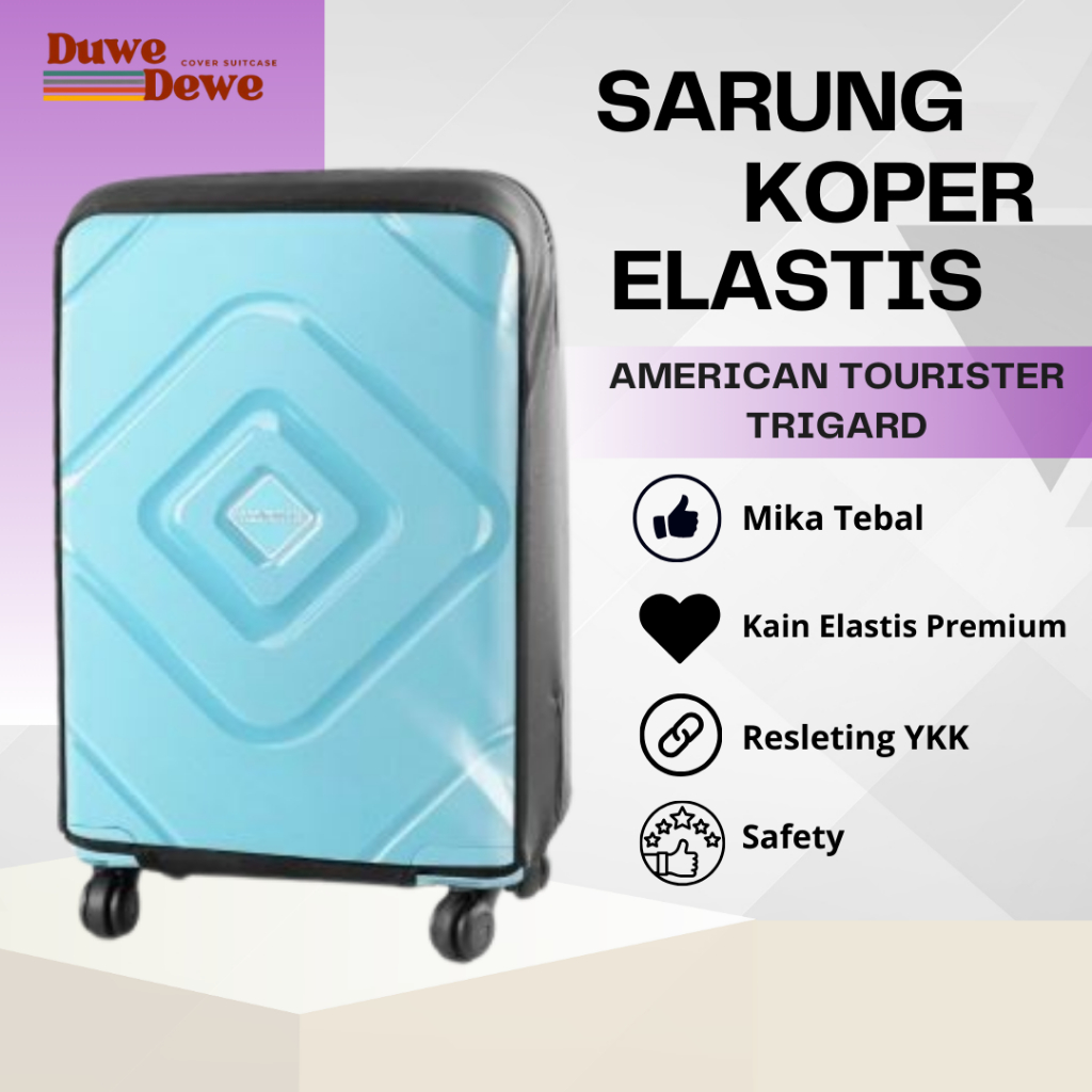 Sarung Cover Koper American Tourister Trigard