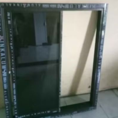 Jendela Sliding 2 Daun Aluminium Alexindo