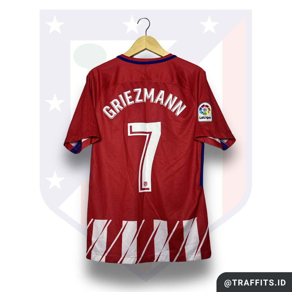 Jersey Atletico Madrid Home 17/18 Antoine Griezmann Original Size S