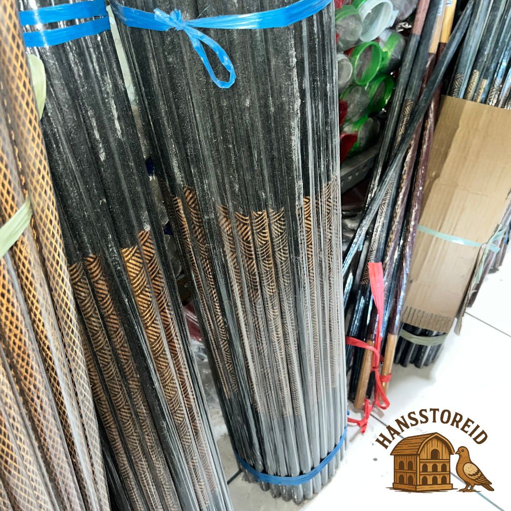 TANGKRINGAN MURAI BATU SAZIME AMPLAS MOTIF PREMIUM 14 MM 62 CM ANTI RONTOK UNTUK MURAI BATU KACER CE