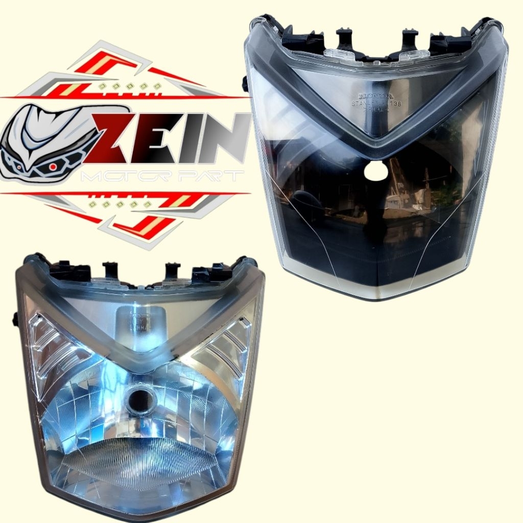 Reflektor lampu depan beat fi original