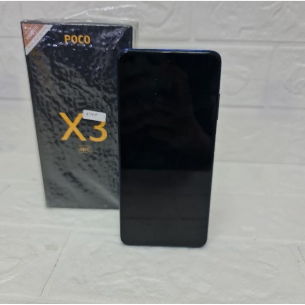 Termurah!!! XIAOMI POCO POCOPHONE X3 NFC RAM 6/64GB EX RESMI SECOND FULLSET NO MINUS
