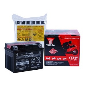 Aki motor merk yuasa type YTZ4V 100% ORIGINAL