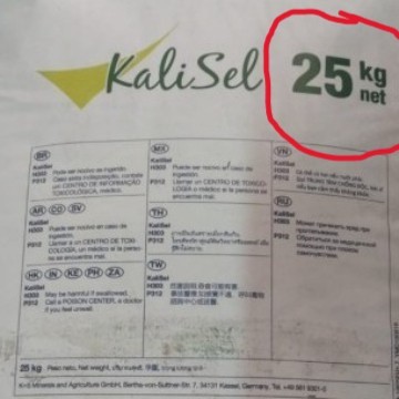KCl / Kalium Chloride / Potassium Chloride / Food Grade 25kg