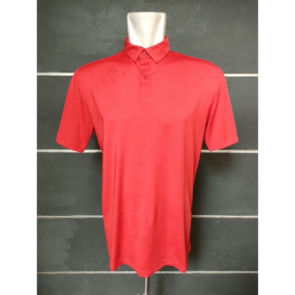 Polo shirt Kaos polo EXR merah M